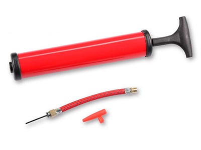 Ручной насос для накачивания мячей :SG805-10":  (Красный) - фото 1047846662