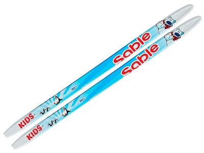 Лыжи пластиковые Бренды ЦСТ Step 100см blue - фото 1047849014