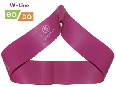 Эспандер-петля GO DO W-Line (5). Цвет: фуксия. Длина в сложенном виде 30,5 см. Ширина 5 см. Толщина 1,1 мм. W-650-1,1 - фото 1047849500