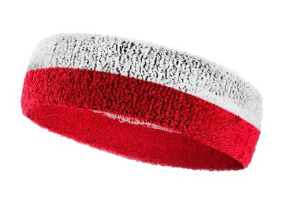 Повязка на голову: HT-102  (Красно-белый - HT-102-КБ) - фото 1060284067