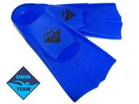 Ласты для бассейна размер 39-41 SWIM TEAM :TE-2737-1  (голубой)