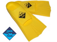 Ласты для бассейна размер 45-47 SWIM TEAM :TE-2737-1  (жёлтый)