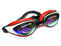 Очки для плавания LEACCO :МС1603  (Красный)