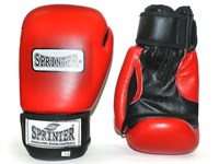 SPRINTER RING-STAR Перчатки бокс. Размер-вес 8". Материал: кожа.