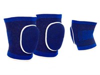 Наколенники волейбольные SPRINTER с накладкой. Размер S: 0735  (Синий)