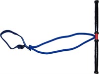 Эспандер "ПРЕСС-БИЦЕПС-БЕДРО", с анатомическими ручками (двойной резиновый шнур, L - 70 см :(03-34):