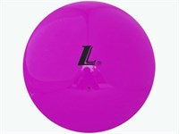 Мяч для художественной гимнастики "L" (силикон), цвет - фиолетовый. Диаметр 15см. :(D15):