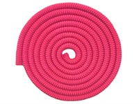 Скакалка гимнастическая, 3 метра. Цвет розовый. :(TS-01):