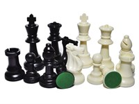 Фигуры шахматные пластмассовые :35"-2