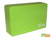 Блок для йоги GO DO  (Зелёный)