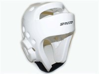 Шлем для тхеквондо. Размер S. Цвет белый. :(ZTT-002Б-S):