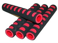 Мягкие антискользящие накладки на велоручки: НМВТ-Р  (Красный)
