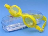 Очки для плавания подростковые LEACCO :SG700  (Жёлтый - Ж)