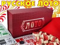 Русское лото LD-2027  (красный)